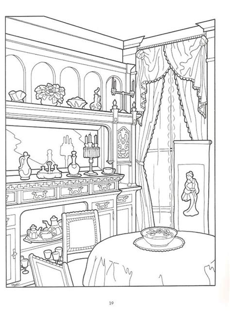 Victorian House Coloring Pages Free At Free