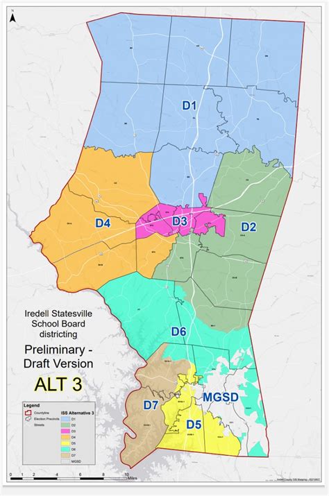 Iredell County School District Map Lila Shelba