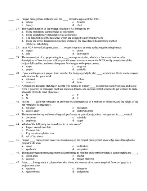 Capm Time 150 Question Final Key Pdf