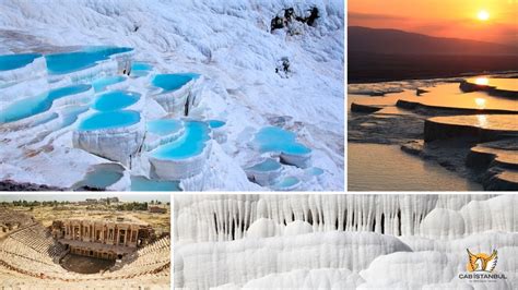 Pamukkale Travertenleri Hierapolis Antik Kenti Kleopatra Havuzu