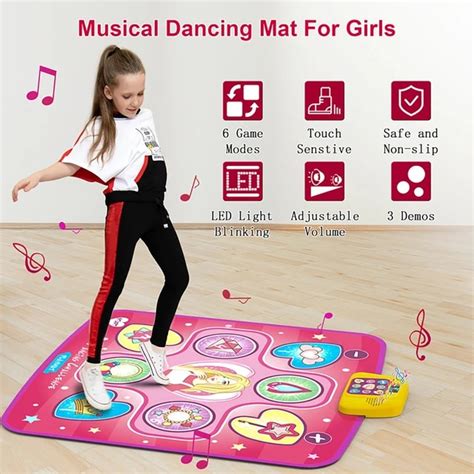 Tapis De Danse Et De Jeu Musical Et Interactif Tapis De Danse