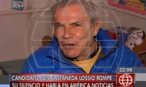 Luis Castañeda Lossio Rompió Su Silencio Y Habla En América Noticias América Noticias