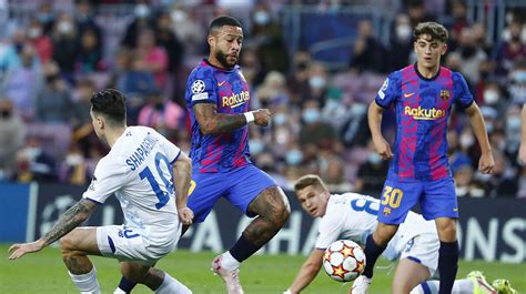 Barcelona 1 0 Dynamo Kyiv Goals And Highlights Champions League 2122 Marca