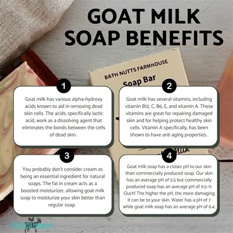 Goat Milk Soap Benefits