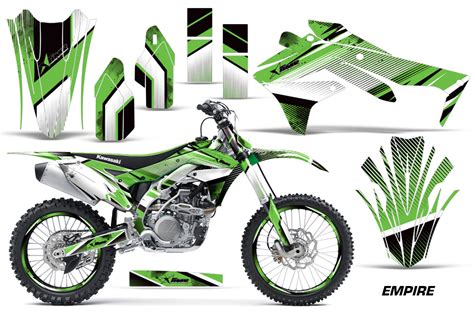 2016 2018 Kx450f Graphics Kit Kawasaki Motocross Graphic Sticker Decal