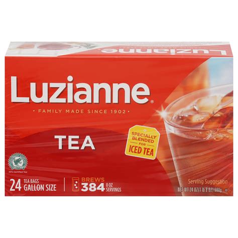 Save On Luzianne Iced Tea Bags Gallon Size Order Online Delivery Food