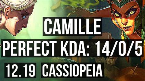 Camille Vs Cassio Top Games Legendary M Mastery