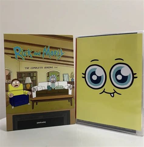 Rick And Morty The Complete Seasons Dvd New Factory Sealed Free