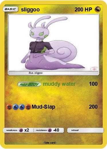 Pokémon sliggoo 18 18 - muddy water - My Pokemon Card