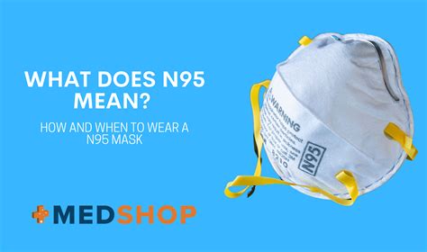 What Does N95 Mean? How and When to Wear an N95 Mask | Medshop Australia