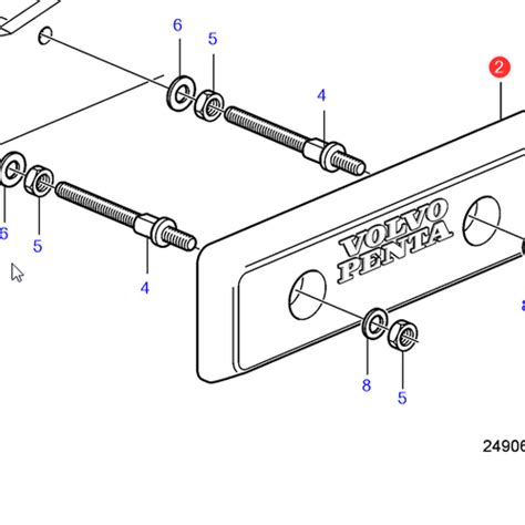 Aluminium Anode Kit IPS Volvo Penta 23172846