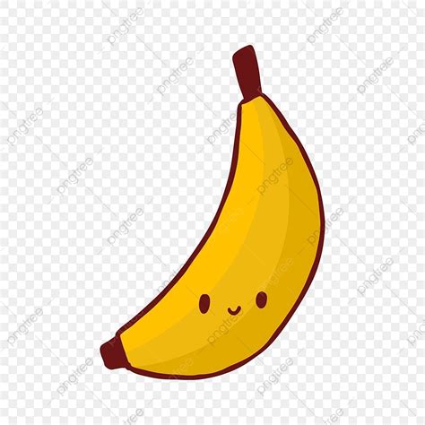 Gambar Stiker Kartun Pisang Lucu Pisang Kartun Stiker PNG Dan Vektor