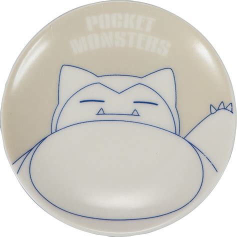 Plate Mamezara Normal Type Snorlax Pokémon OtakuWorld