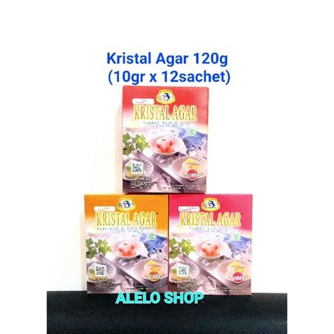 Jual Swallow Globe Kristal Agar Tepung Agar Jeli High Fiber G Isi