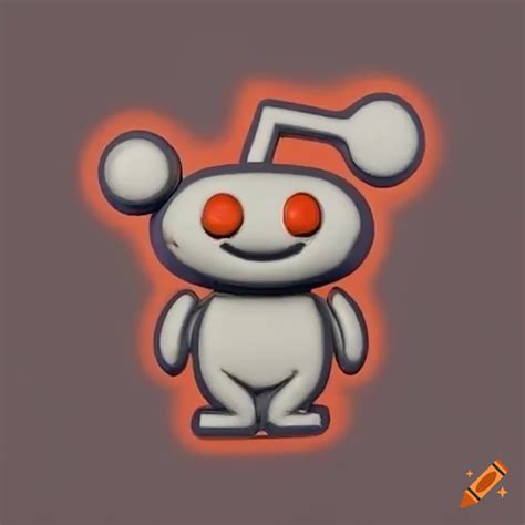 3d Render Of The Reddit Logo On Craiyon