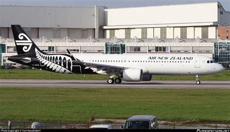 Zk Oya Air New Zealand Airbus A Nx Photo By Tom Kunzendorf Id