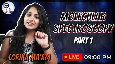 Molecular Spectroscopy Physical Chemistry Molecular Spectroscopy Csir