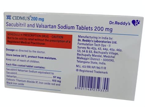 Mg Sacubitril And Valsartan Sodium Tablets At Rs Box Valsartan