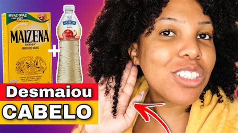 Melhor HidrataÇÃo Caseira Para Cabelo Ressecado Por Luany Cristina Youtube