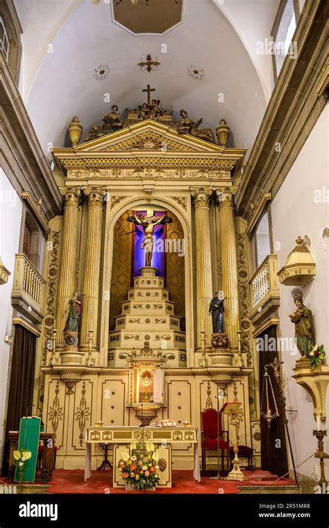 Oporto Portugal De Febrero De Arquitectura En La Capilla De