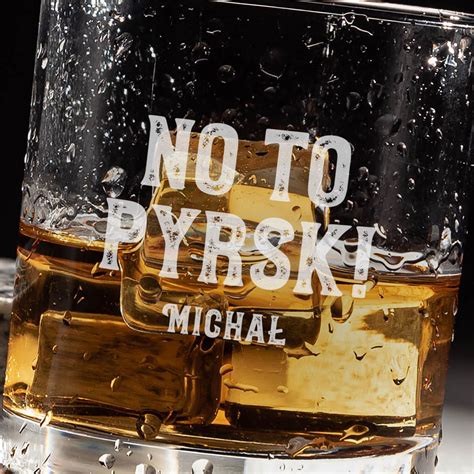 Szklanka Do Whiskey Z Grawerem Prezent Na Dzie G Rnika