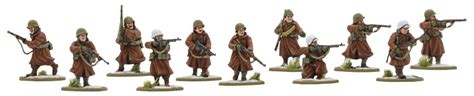 Michigan Toy Soldier Company Warlord Games Us Army Winter Platoon