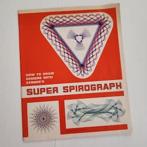 Vintage Kenner S New Super Spirograph Retro S Kenner Drawing Toys