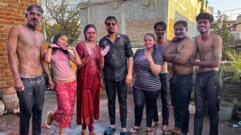 Holi Vlog 2024 😉🥳 Haryana Ki Holi 😎💯 Bhabhi Dever Ki Holi 😉 Youtube