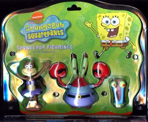 Sandy Cheeks Mr Krabs Gary Action Figures Colorbok Kids