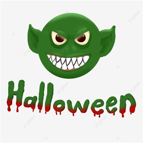 Halloween Green Goblin, Hallowen, Goblin, Scary PNG Transparent Clipart Image and PSD File for ...