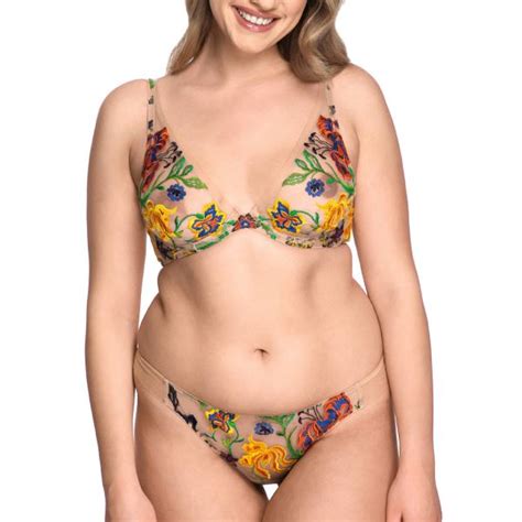 I D Sarrieri Energy Flowers Soutien Gorge Triangle Lise Charmel Lingerie