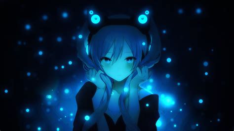 Fondos De Pantalla Hatsune Miku Pelo Largo Vocaloid Anime Cat