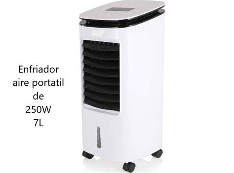 Ripley ENFRIADOR DE AIRE PORTÁTIL 250 W 7L BLANCO