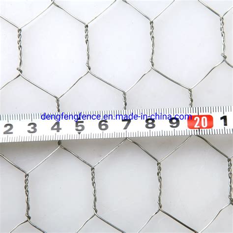 Double Twisted Galvanized Hexagonal Wire Mesh Netting Chicken Wire Mesh