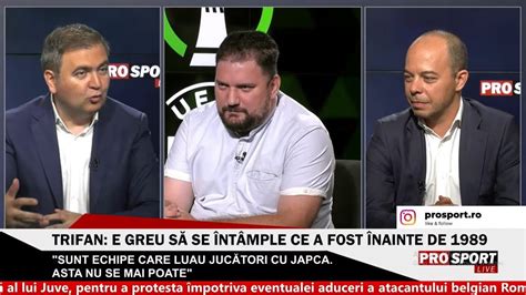 Prosport Live Cu Andrei Trifan I Marius Avram Zi De Foc Pentru