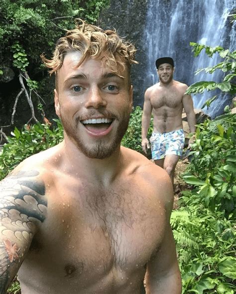 Gus Kenworthy And Boyfriend Matthew Wilkas Go Chasing Waterfalls In