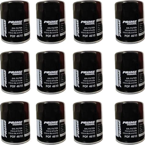 12 PACK Prime Guard Premium Engine Oil Filter POF 4610 EBay