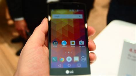 Hands On Lg Leon Review Techradar