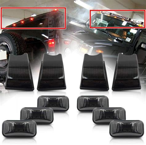 Amazon Njsbyl H Led Cab Roof Side Marker Lights For Hummer H