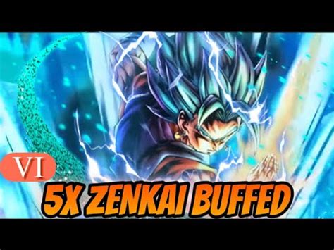 5X ZENKAI BUFFED ULTRA VEGITO BLUE THE KING OF ULTRAS DRAGON BALL