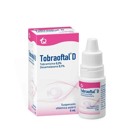 Tobraoftal D Tobramicina + Dexametasona Gotas 5 Ml - Interdrogas