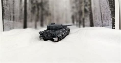 Zvedza 1 100 Scale Tiger Tank Photos Taken In A Small Light Box With A Photo In The Background