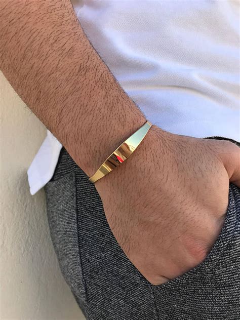 Jewelry Bracelets Men Bracelets Cuff Bracelet Men Gold