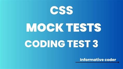 Coding Test 3 Mock Tests Responsive Web Design Using Flexbox Css