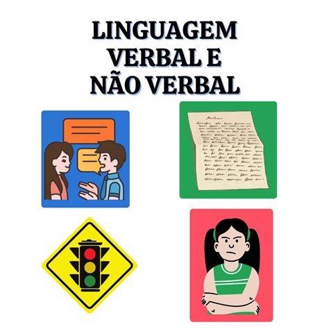 Língua Portuguesa Linguagem Verbal E Não Verbal Conexão Escola Sme