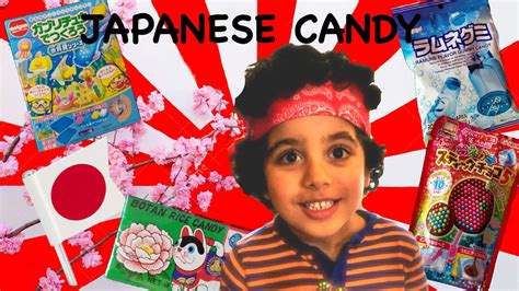 Trying Japanese Candy Tasting 4 Different Candy Challenge Youtube