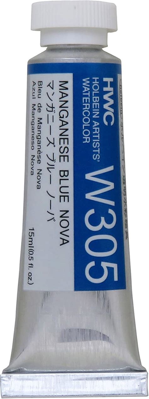 Amazon Holbein Artist S Watercolor 15ml Tube Manganese Blue Nova