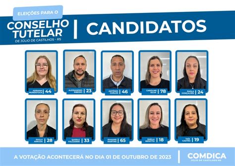 Confira Seção Eleitoral Para Eleições Do Conselho Tutelar 2023 De Júlio