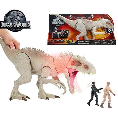 Mattel Indominus Rex Dino Trackers Jurassic World Con Luz Y Sonido