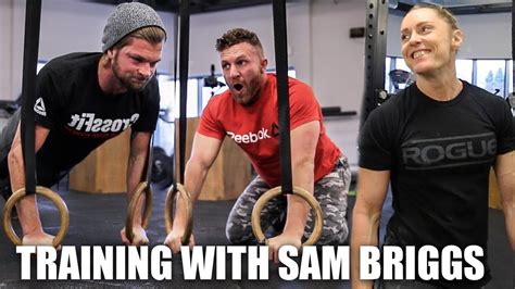 Crossfit Open Training With Sam Briggs Youtube